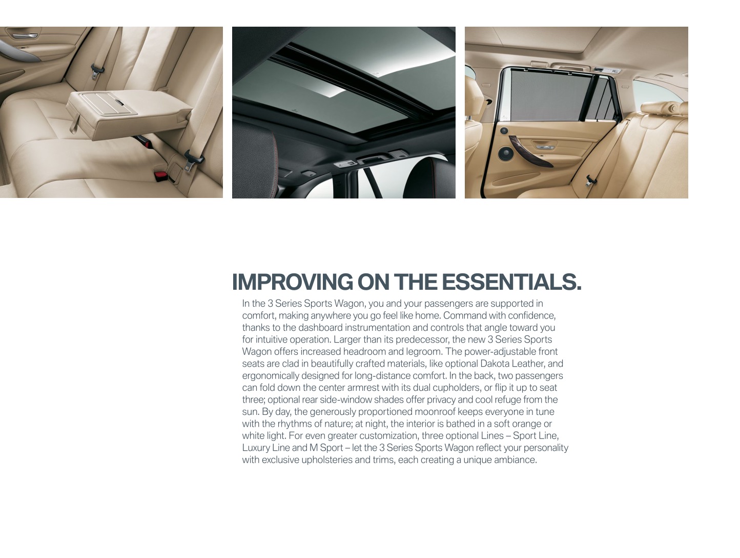 2014 BMW 3-Series Wagon Brochure Page 17